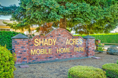 Shady Acres Entrance
